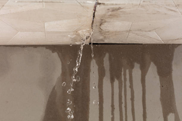 Professional Flood Damage Cleanup technician working in Stockton, KS